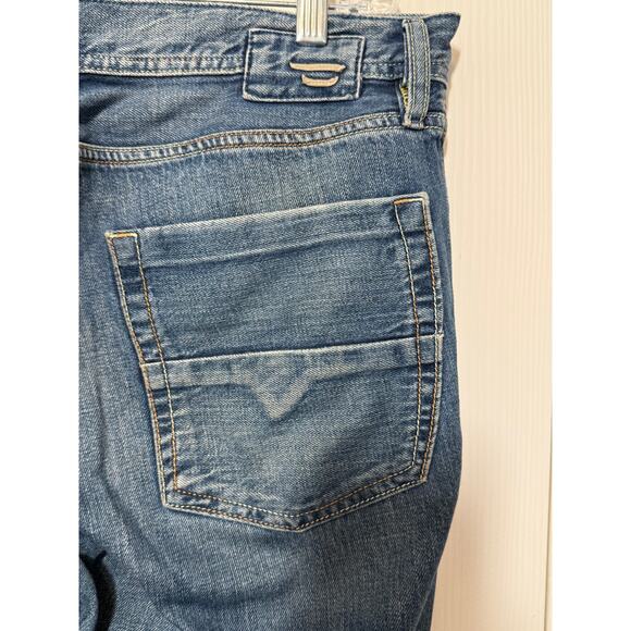 Diesel Jeans 32 Made in Italy Unique Pocket Street Style Y2K Denim - Picture 4 of 6